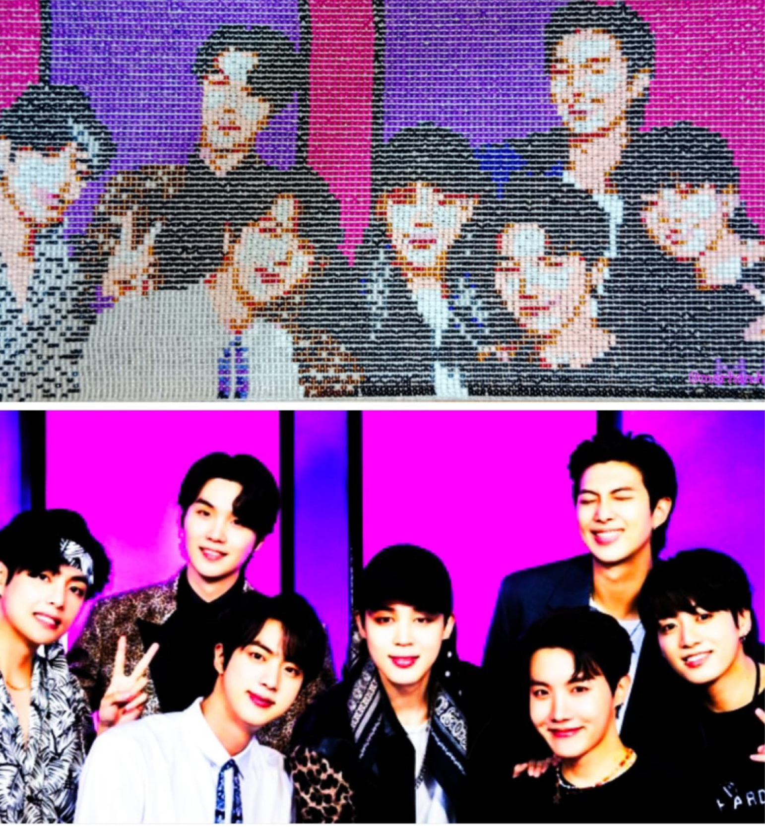 MERHAN HOSNY - LARGEST BEAD LOOM PORTRAIT COLLECTION IN THE WORLD